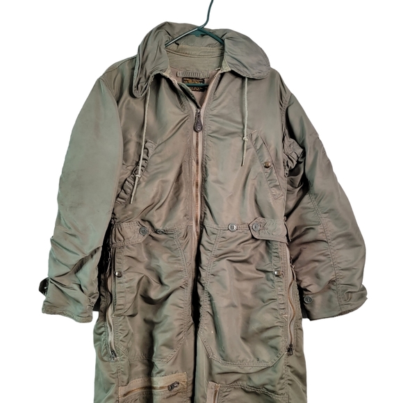 United States Airforce USAF Vintage Miltary Flying Flight Suit coverall Size M - Picture 3 of 16